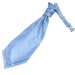 Sky Blue Shantung Wedding Wedding Cravat (Boys Size) #YCR1866/6