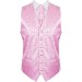 Pink Swirl Leaf Wedding Waistcoat #AB-WW1000/6