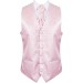 Light Pink Royal Swirl Wedding Waistcoat #AB-WW1001/3