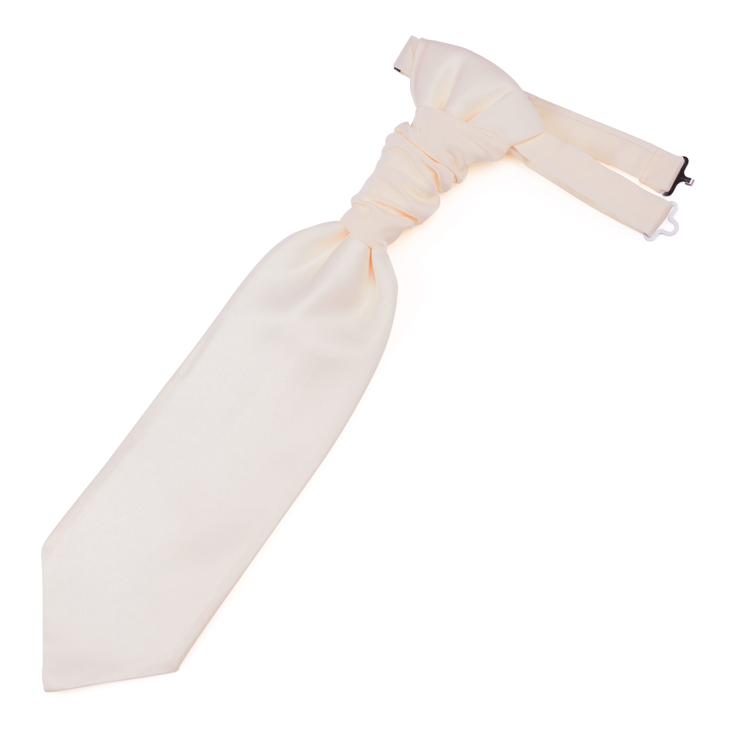 Scarlet Solid Satin Cravat